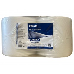 Rola industriala 2 straturi, alb, Ciclone Professional, 800 foi/rola, 2 role/set Rola industriala 2 straturi, alb, Ciclone Professional, 800 foi/rola, 2 role/set